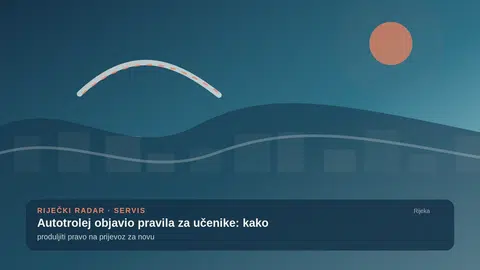 Autotrolej objavio pravila za učenike: kako produljiti pravo na prijevoz za novu školsku godinu