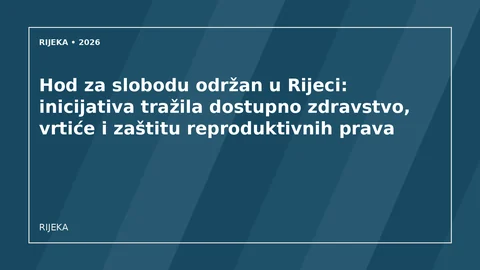 Originalna urednička ilustracija za članak: Hod za slobodu održan u Rijeci: inicijativa tražila dostupno zdravstvo, vrtiće i zaštitu reproduktivnih prava
