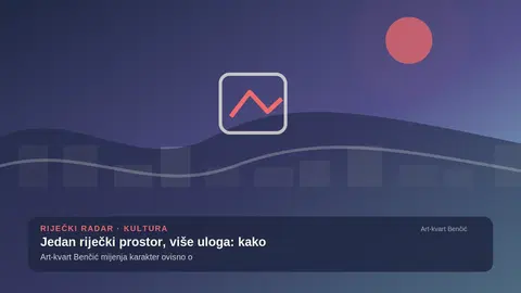 Jedan riječki prostor, više uloga: kako Art-kvart Benčić mijenja karakter ovisno o satu