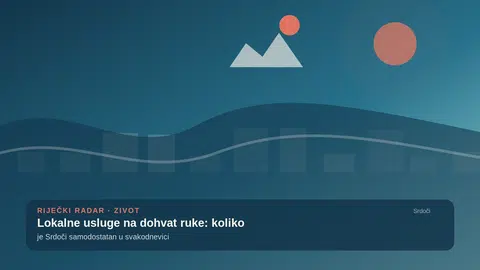 Lokalne usluge na dohvat ruke: koliko su Srdoči samodostatni u svakodnevici
