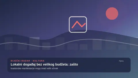Lokalni događaj bez velikog budžeta: zašto kvartovske manifestacije mogu imati velik učinak