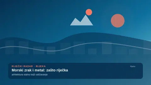 Morski zrak i metal: zašto riječka arhitektura stalno traži održavanje
