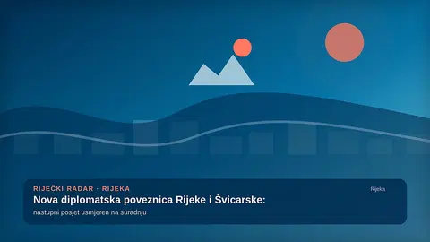 Nova diplomatska poveznica Rijeke i Švicarske: nastupni posjet usmjeren na suradnju