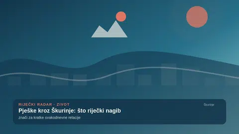 Pješke kroz Škurinje: što riječki nagib znači za kratke svakodnevne relacije