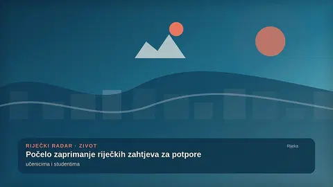 Urednička ilustracija putne torbe, aviona i školske bilježnice kao simbola maturalnog putovanja