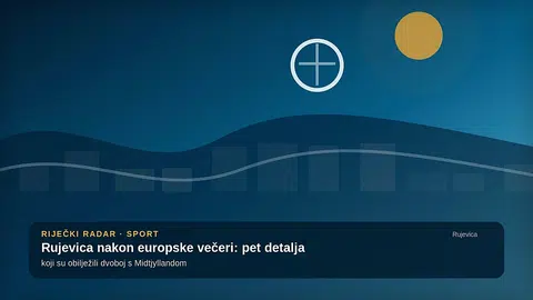 Rujevica nakon europske večeri: pet detalja koji su obilježili dvoboj s Midtjyllandom