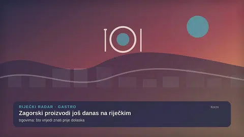 Zagorski proizvodi još danas na riječkim trgovima: što vrijedi znati prije dolaska
