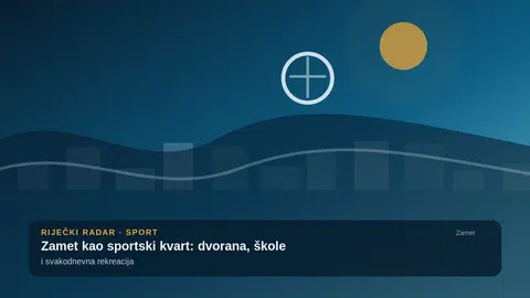 Zamet kao sportski kvart: dvorana, škole i svakodnevna rekreacija