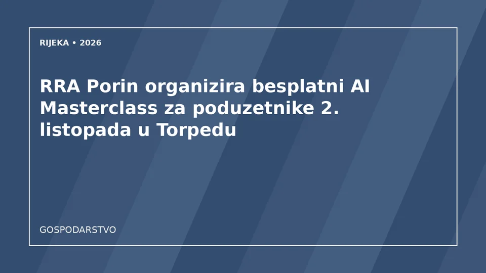 AI Masterclass za poduzetnike – originalna urednička ilustracija